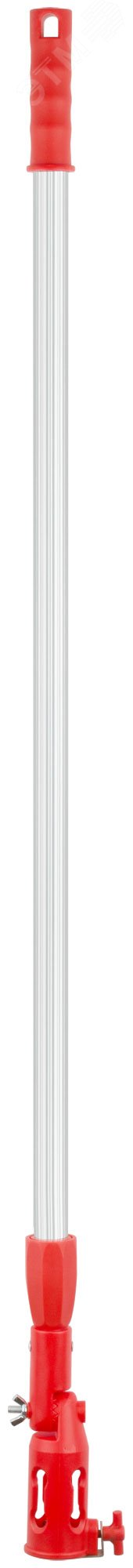Изображение товара Удлинитель телескопический двухсекционный, алюминий, с винтовым адаптером, 1200-2000 мм (шт)