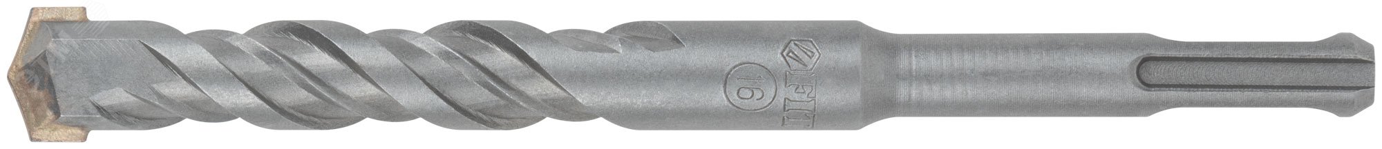 Изображение товара Бур по бетону SDS PLUS 16 мм Профи с двойной спиралью и кобальтовым составом