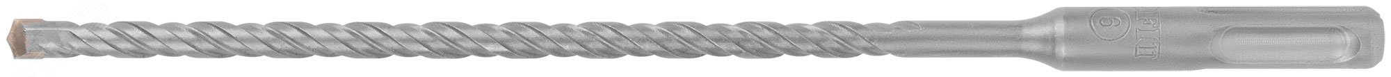 Изображение товара Бур по бетону SDS PLUS W-образная вставка 6х150 мм 210 мм двухгранный PROFI
