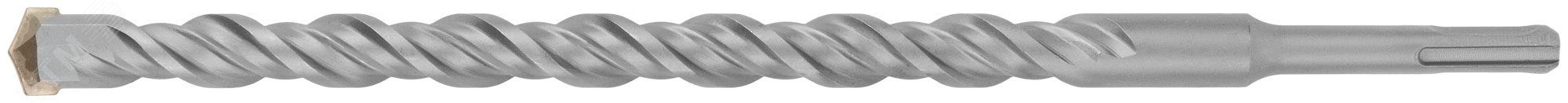Изображение товара Бур по бетону SDS PLUS 18х310 мм с W-образной вставкой и двойной спиралью