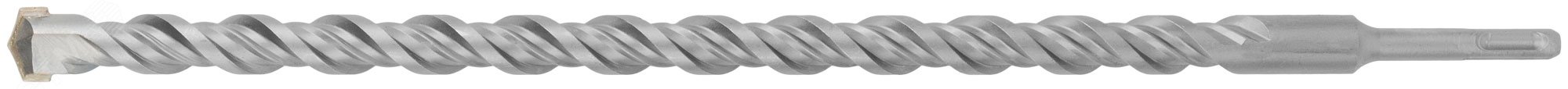 Изображение товара Бур по бетону SDS PLUS Профи 22x460 мм W-образная вставка двойная спираль