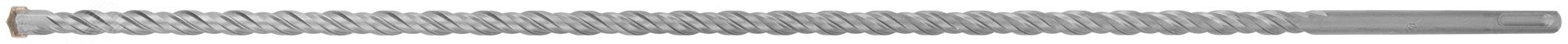 Изображение товара Бур по бетону SDS PLUS 12 мм 600 мм Profix с W-образной вставкой и двойной спиралью