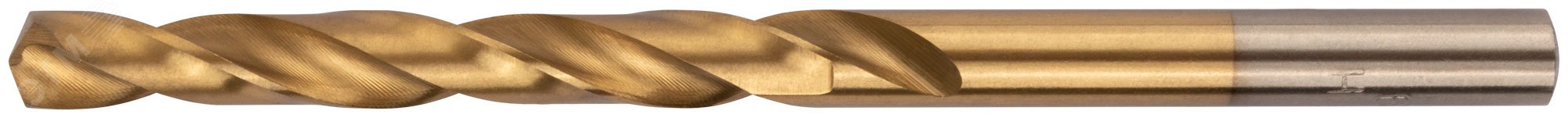 Изображение товара Сверло HSS по металлу с титановым покрытием 6 мм FIT