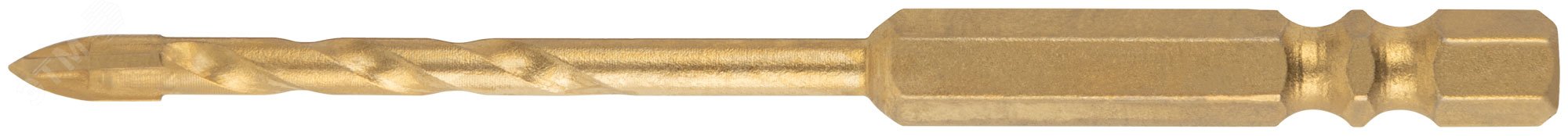 Изображение товара Сверло универсальное FIT титановое 4 кромки 4х90 мм