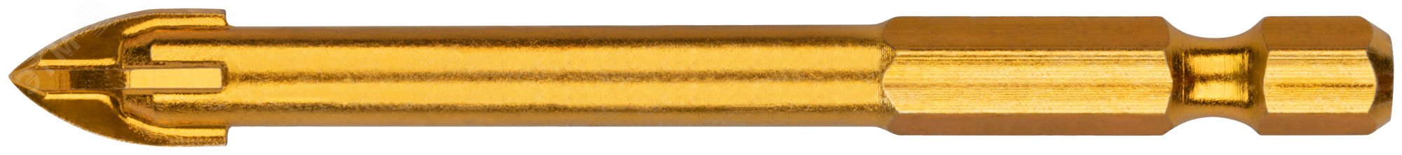 Изображение товара Сверло по кафелю FIT IT 8 мм с титановым покрытием и U-образным хвостовиком