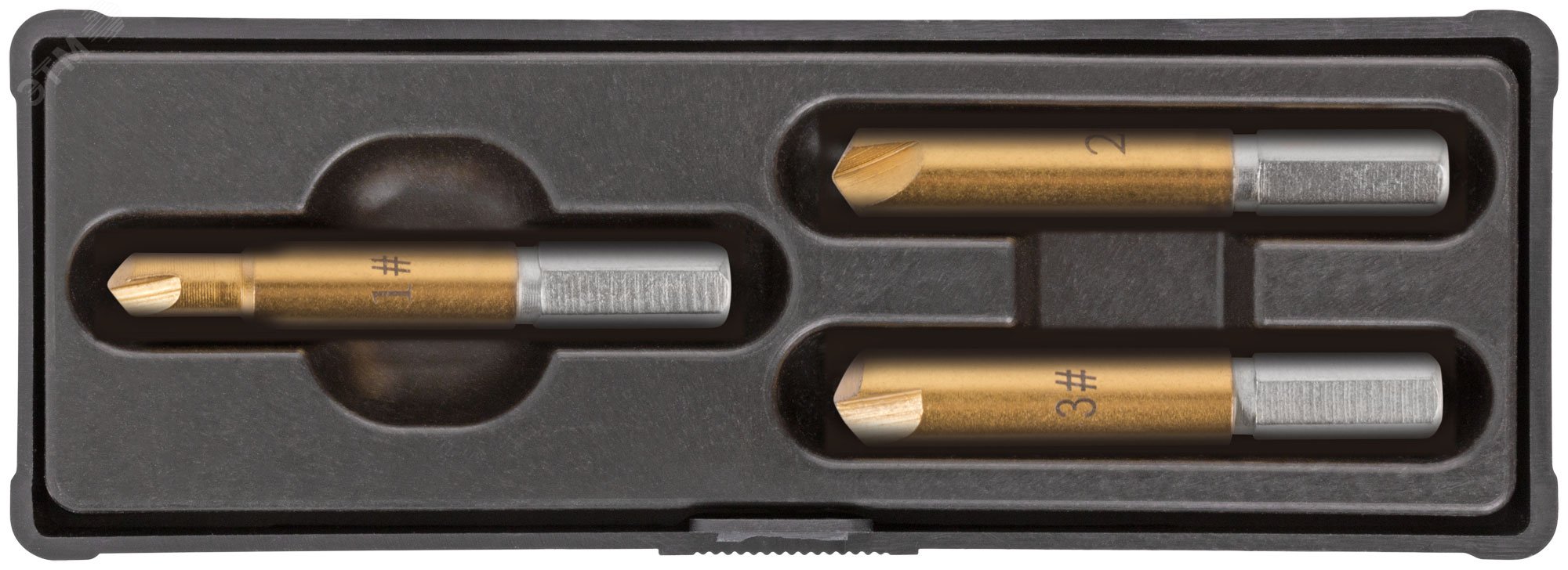 Изображение товара Набор экстракторов Профи FIT IT для извлечения поврежденных винтов