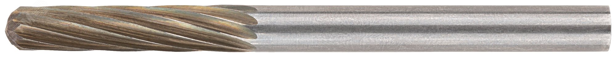 Изображение товара Шарошка карбидная Профи 3 мм цилиндрическая с закруглением для металла