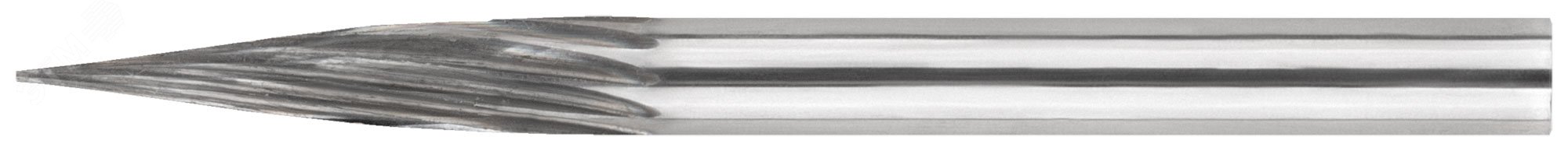 Изображение товара Шарошка карбидная Профи, штифт 3 мм, коническая