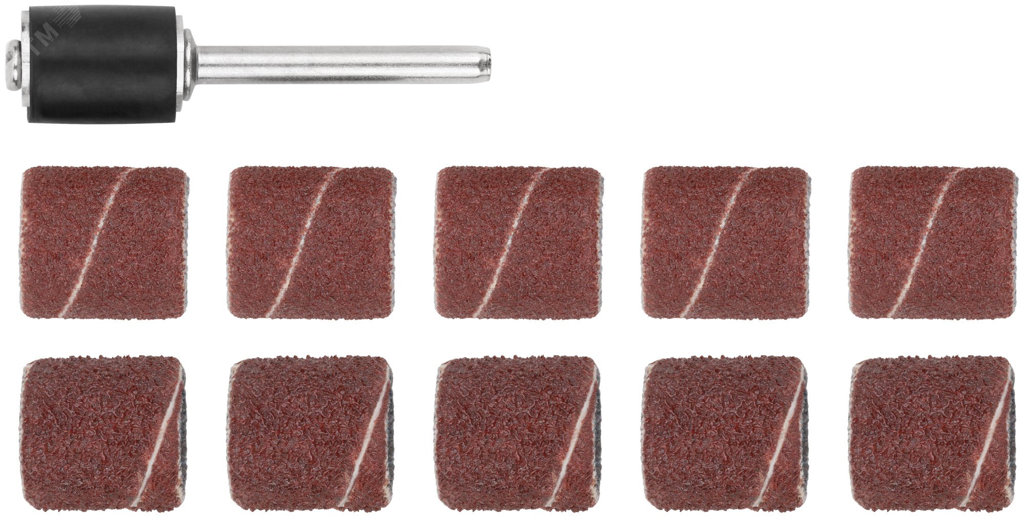 Изображение товара Бандаж наждачный и штифт, набор 11 шт (шт)