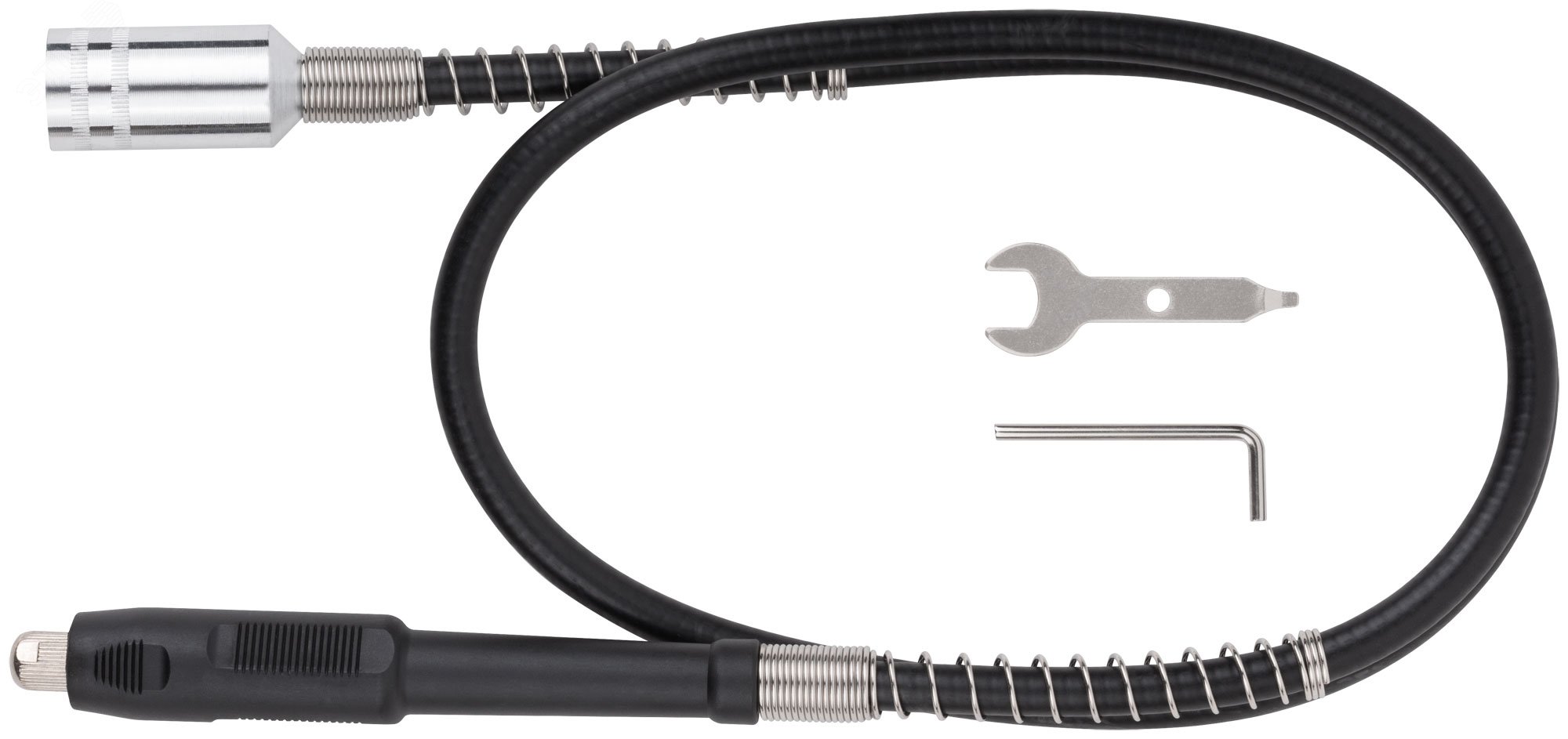 Изображение товара Вал гибкий 1 м с цанговым патроном 3.2 мм для гравировальных работ