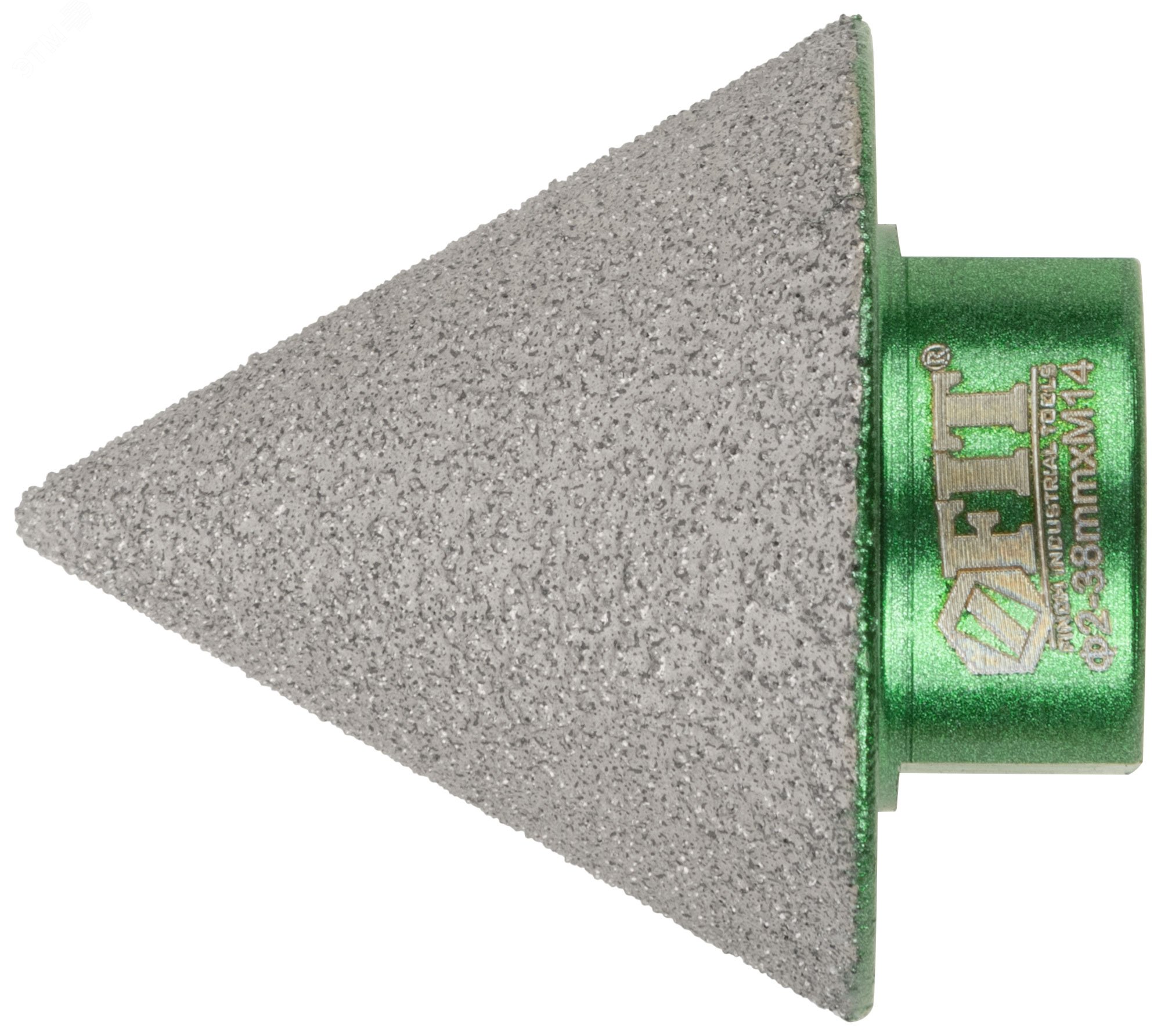 Изображение товара Алмазная конусная фреза для УШМ М14 2-38 мм высокая эффективность