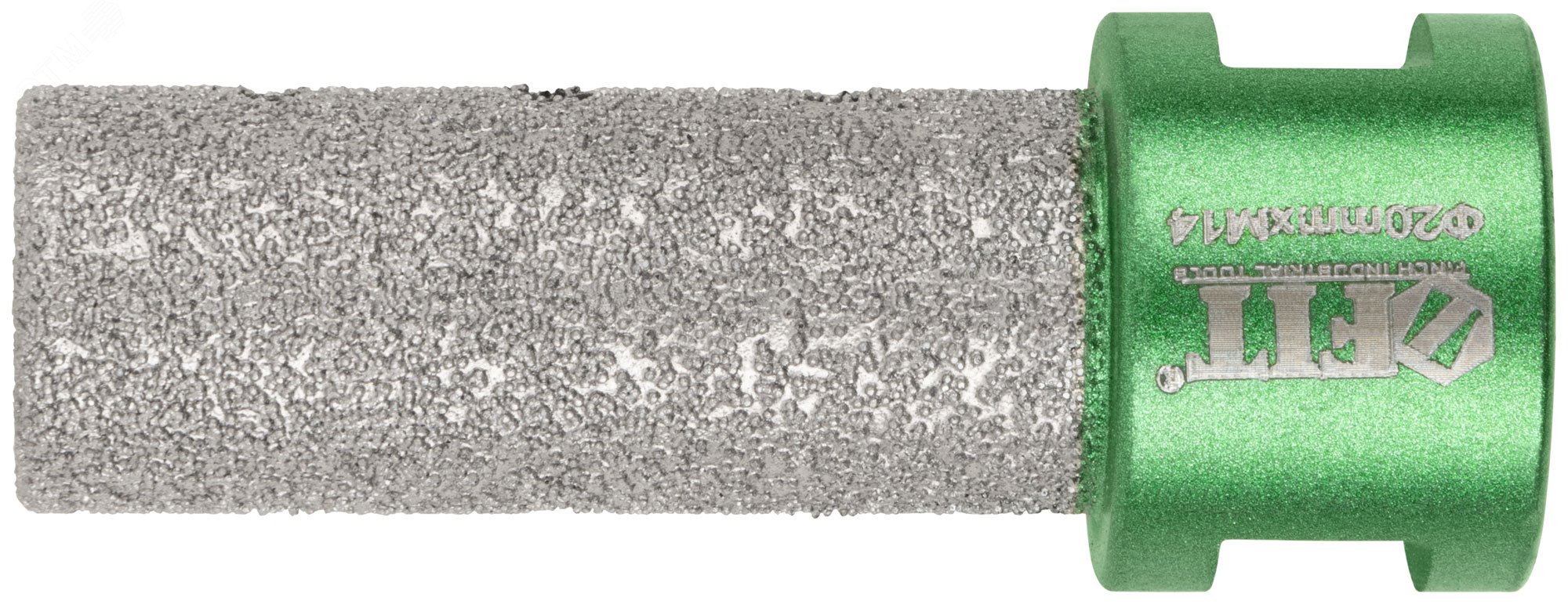 Изображение товара Фреза алмазная пальчиковая М14 для УШМ по бетону и керамограниту 20х50 мм