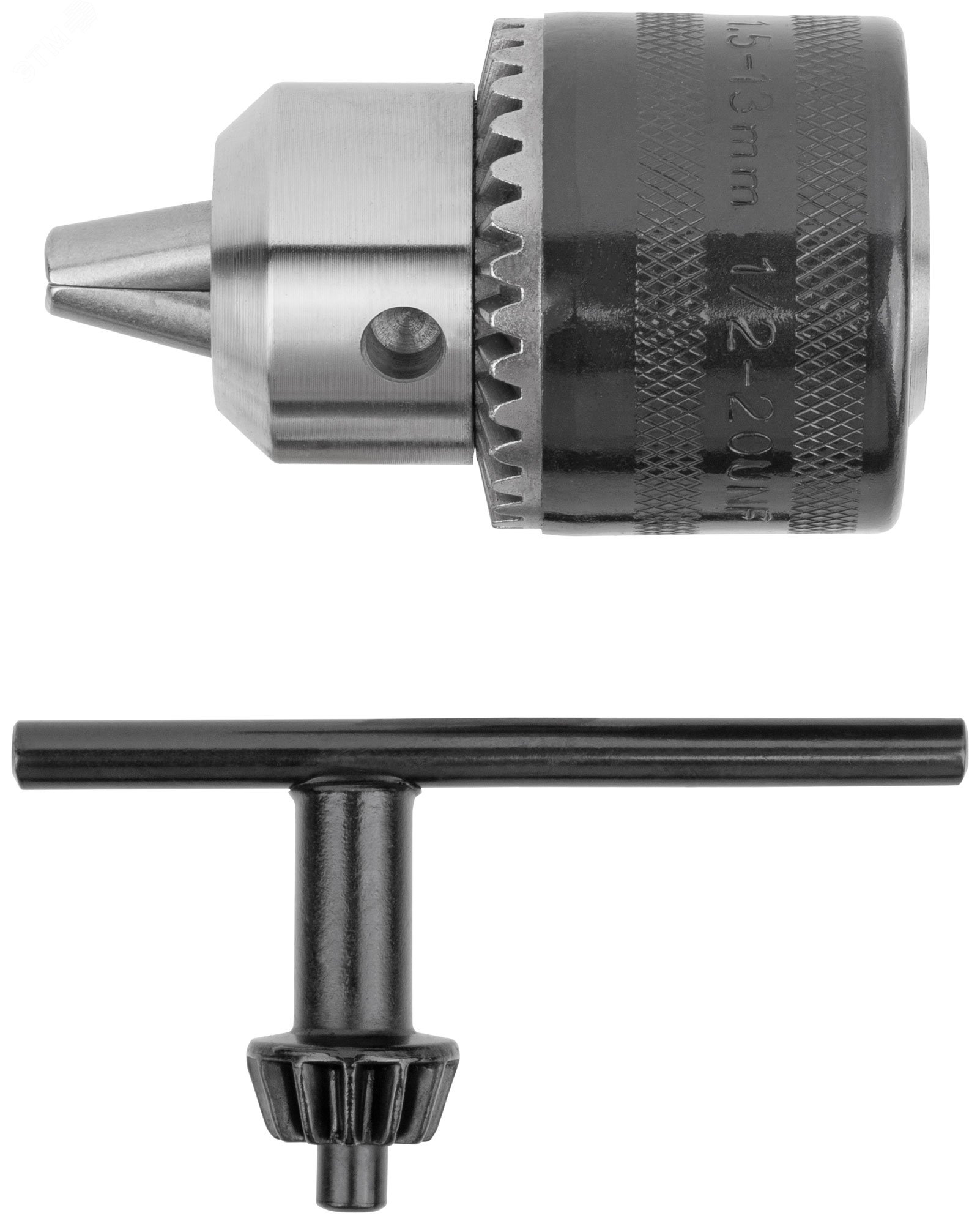 Изображение товара Патрон для дрели ключевой 1/2'' - 13 мм (с ключом Т-обр.) (шт)