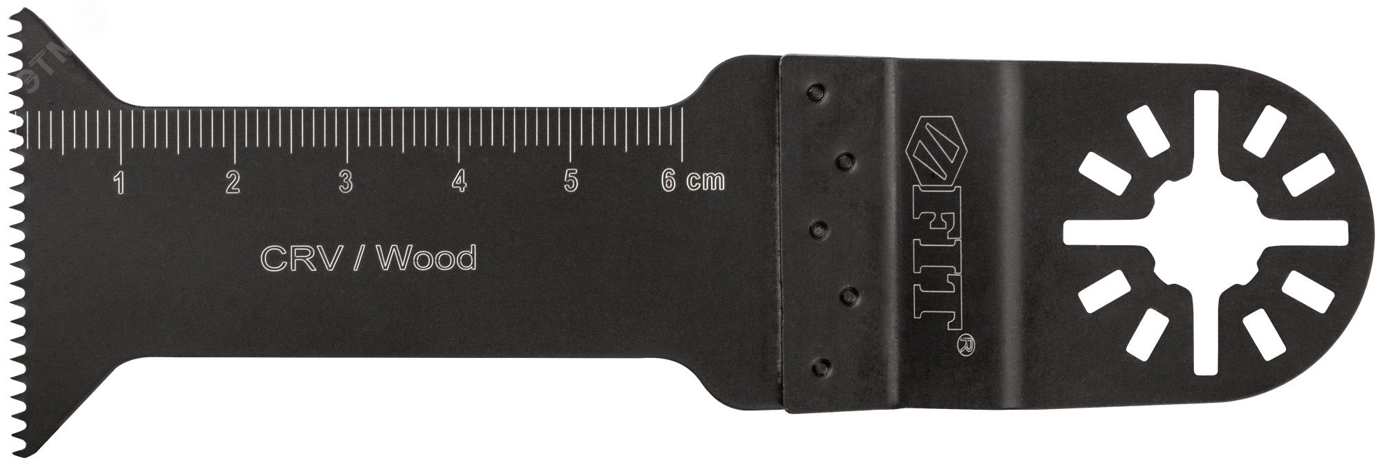 Изображение товара Полотно пильное ступенчатое удлиненное FIT для резки дерева и пластика 120 мм