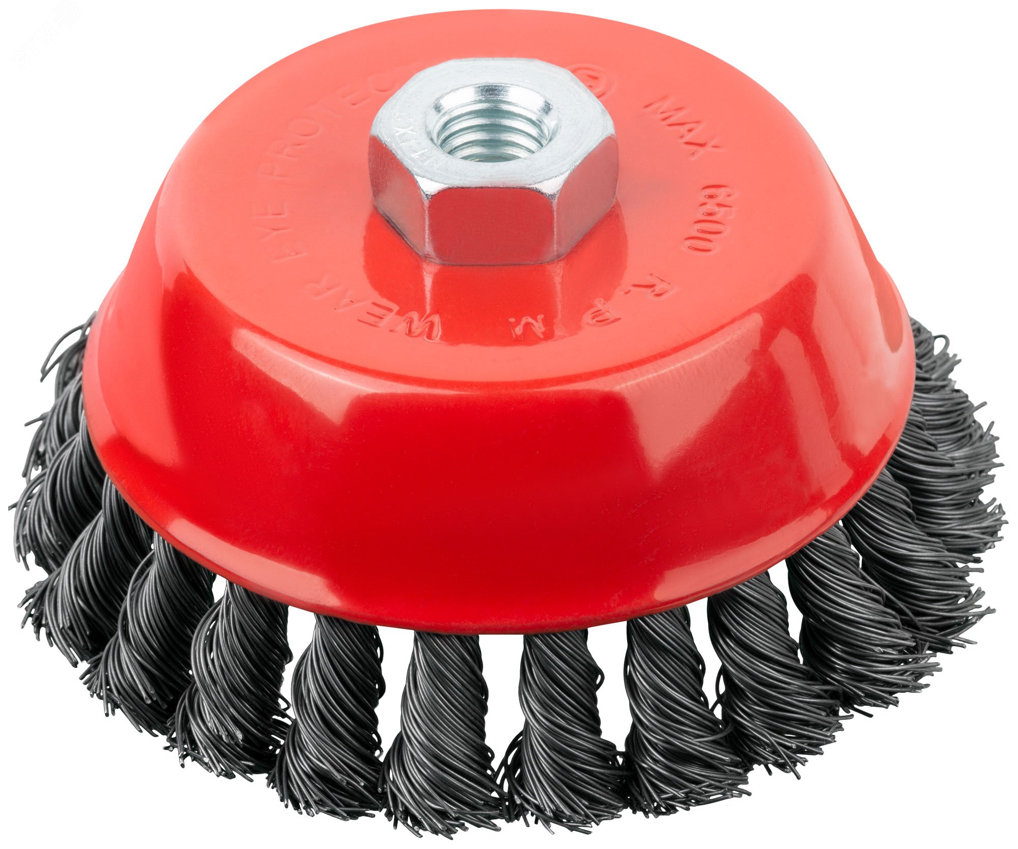 Изображение товара Корщетка-чашка М14 125 мм стальная витая проволока FIT
