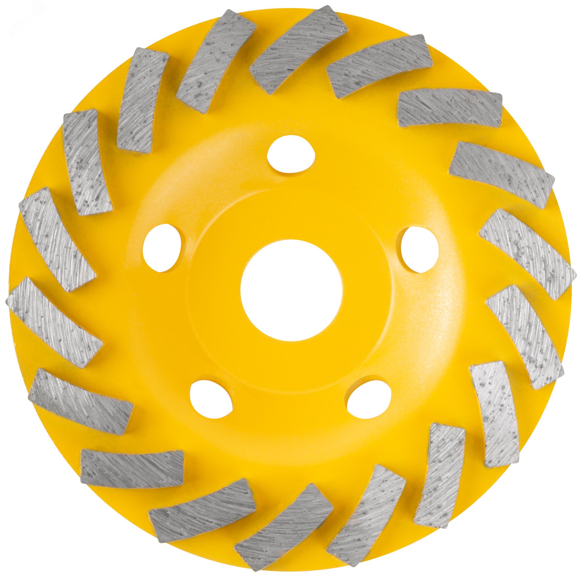 Изображение товара Диск алмазный шлифовальный 125 мм турбо-сегмент для бетона и камня