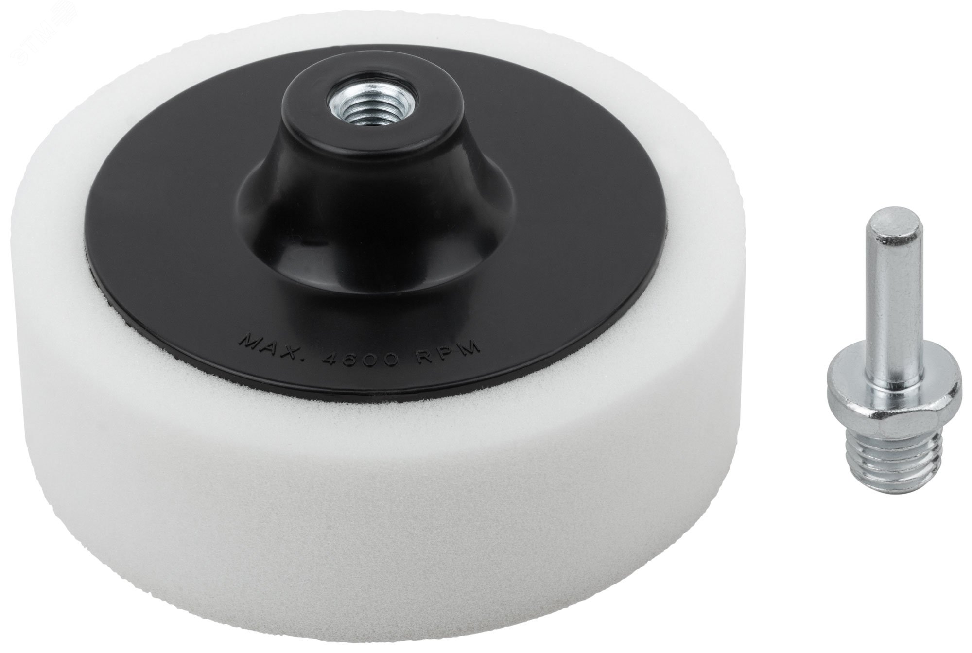 Изображение товара Диск полировочный поролоновый с гайкой М14 150 мм для деликатной полировки поверхностей