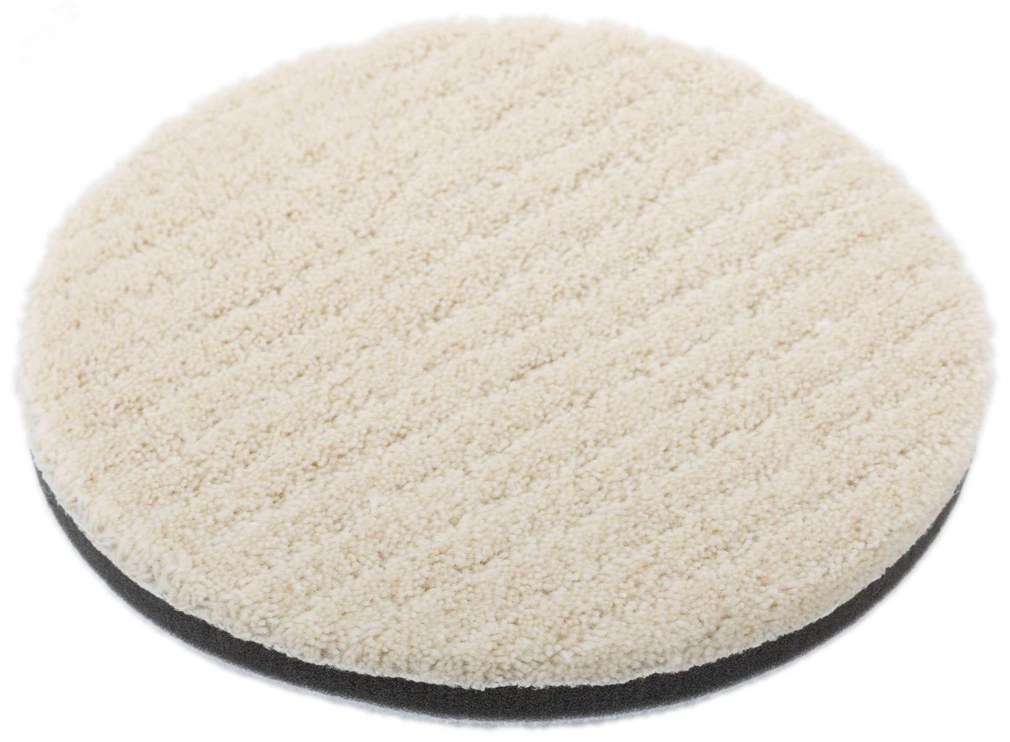 Изображение товара Круг полировальный шерстяной (липучка) 125х16 мм (шт)