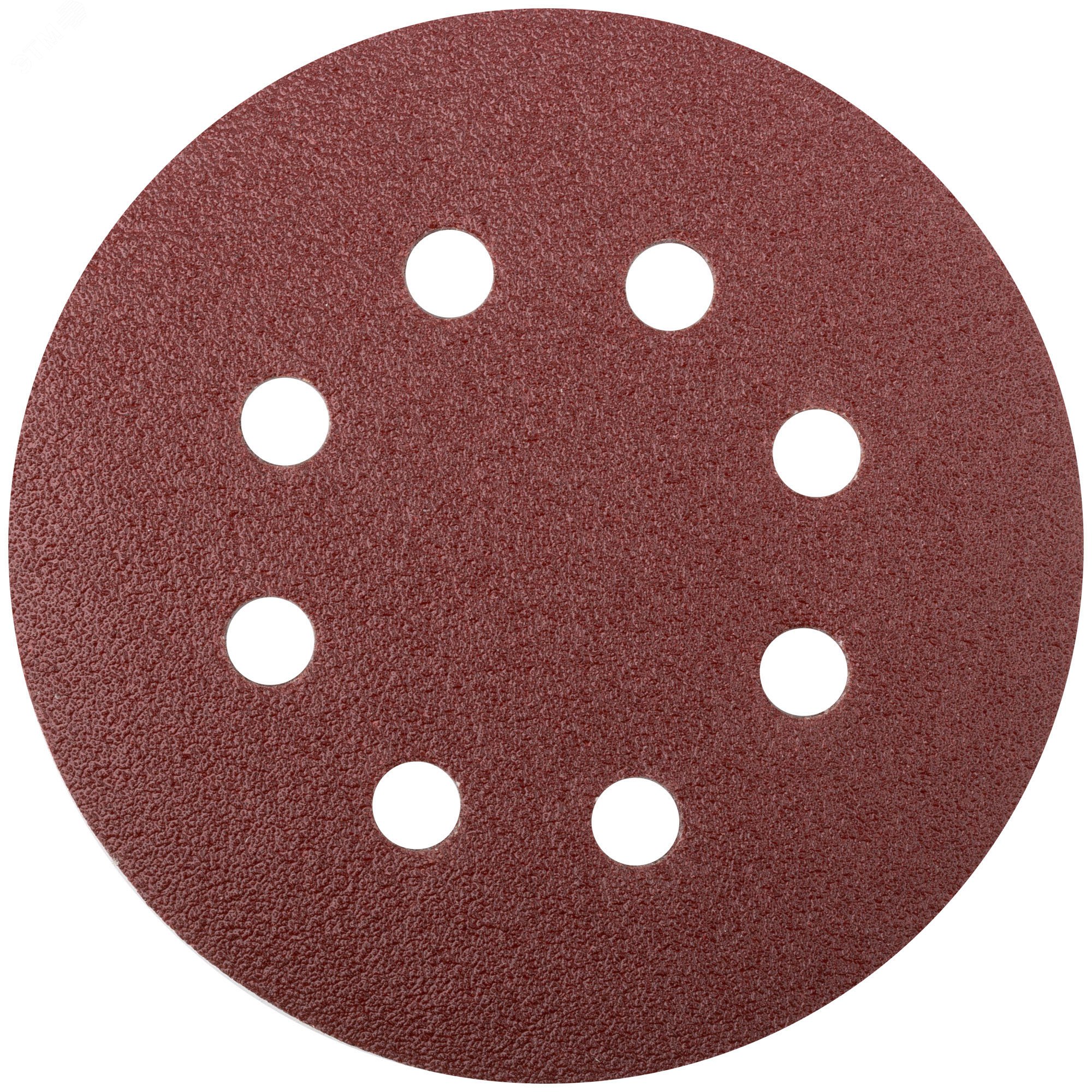 Изображение товара Круги шлифовальные с отверстиями 125мм липучка P80 5 шт FIT