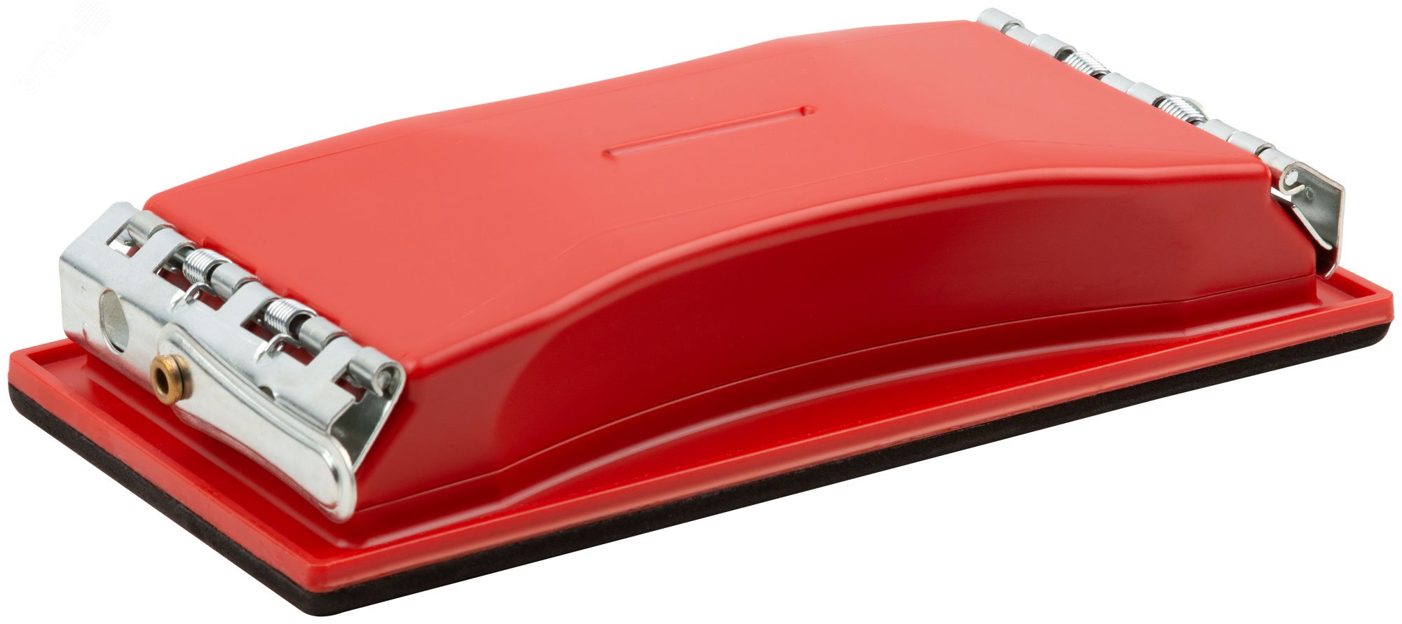 Изображение товара Держатель для наждачной бумаги FIT, пластиковый, красный, 210х105 мм