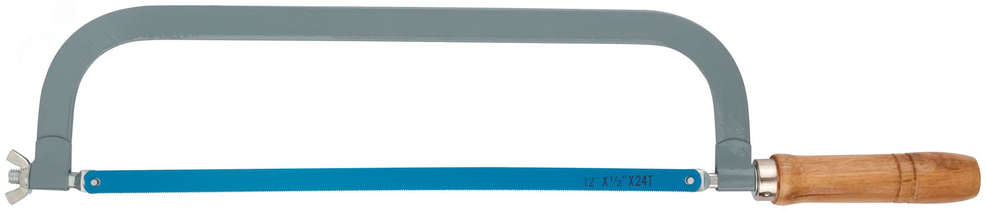 Изображение товара Ножовка по металлу 300 мм с деревянной ручкой FIT DIY