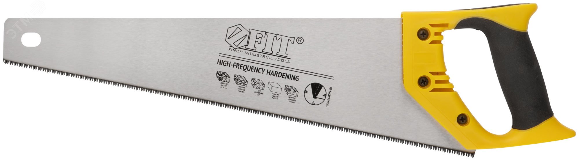 Изображение товара Ножовка по дереву Профи FIT IT 400 мм с мелким зубом