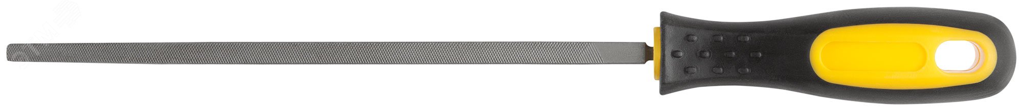 Изображение товара Напильник 200 мм с прорезиненной ручкой и квадратной формой от FIT