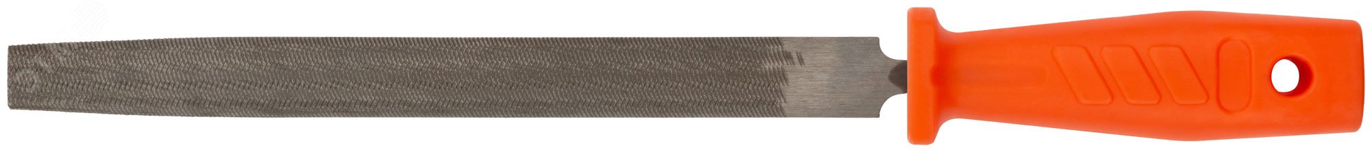 Изображение товара Напильник полукруглый FIT IT 200мм с пластиковой рукояткой