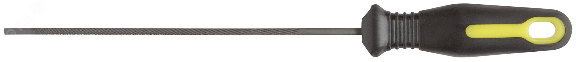 Изображение товара Напильник для заточки цепей бензопил 300x4.0 мм с прорезиненной ручкой