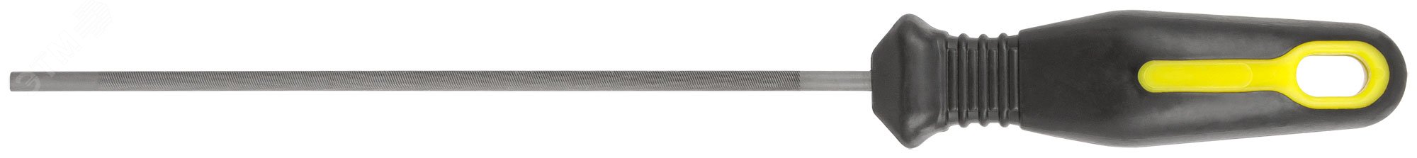 Изображение товара Круглый напильник для заточки цепей бензопил 40 мм с рукояткой FIT