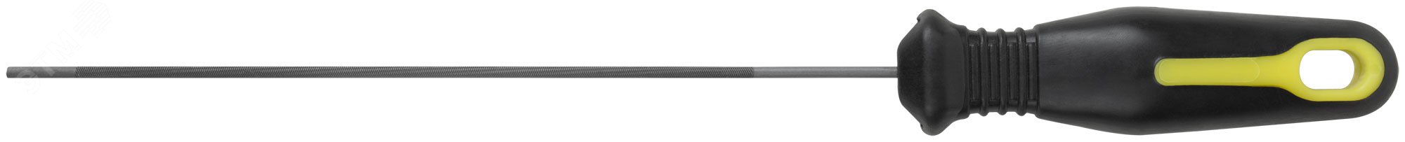 Изображение товара Напильник для заточки цепей бензопил круглый 3,2 мм 200 мм с прорезиненной ручкой