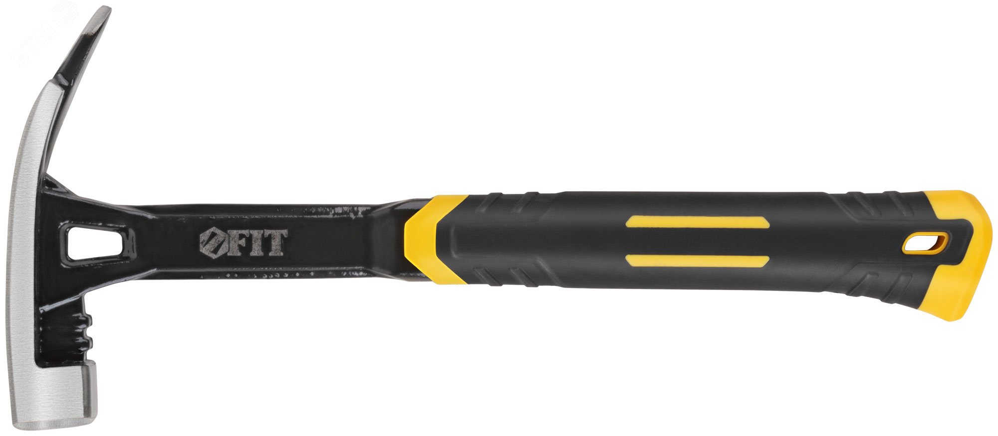 Изображение товара Молоток кровельщика цельнометаллический 600 г. Профи с гвоздодером и магнитом