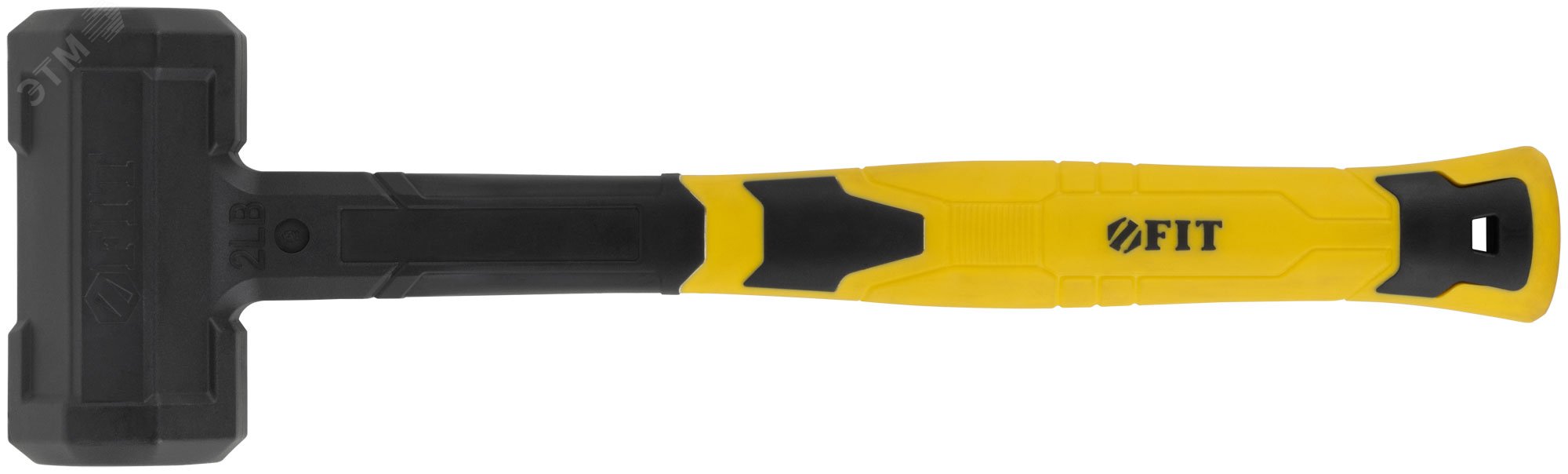 Изображение товара Кувалда безынерционная с фиберглассовой ручкой 53 мм 1 кг