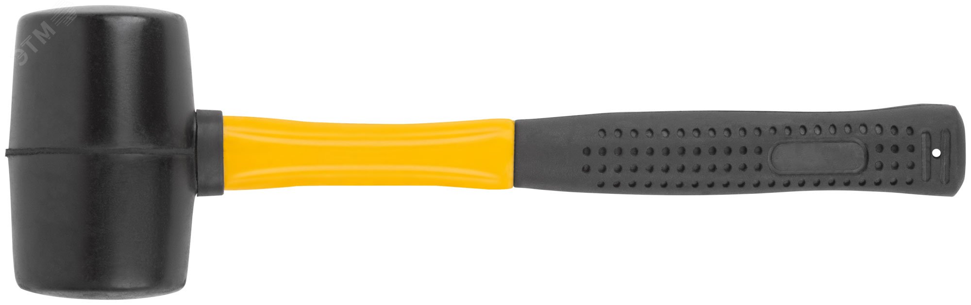 Изображение товара Киянка резиновая, фиберглассовая ручка 50 мм (340 гр) (шт)