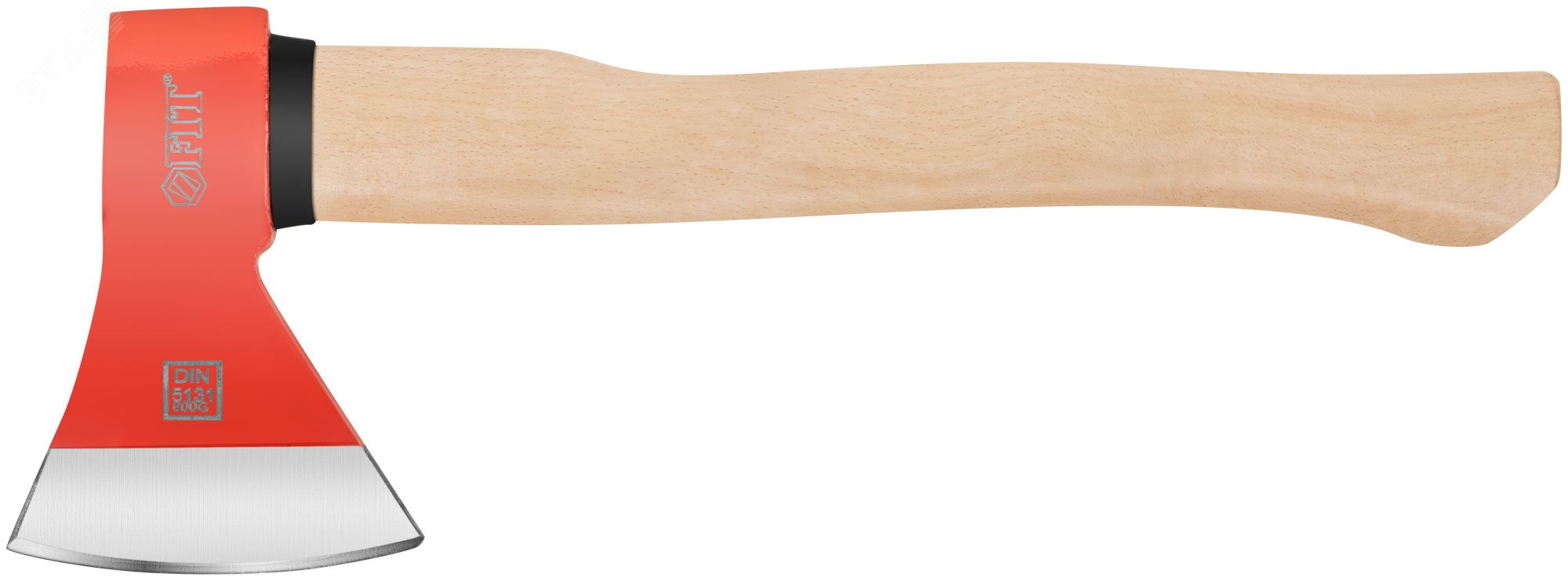 Изображение товара Топор кованая усиленная сталь 600 г деревянная ручка универсальный