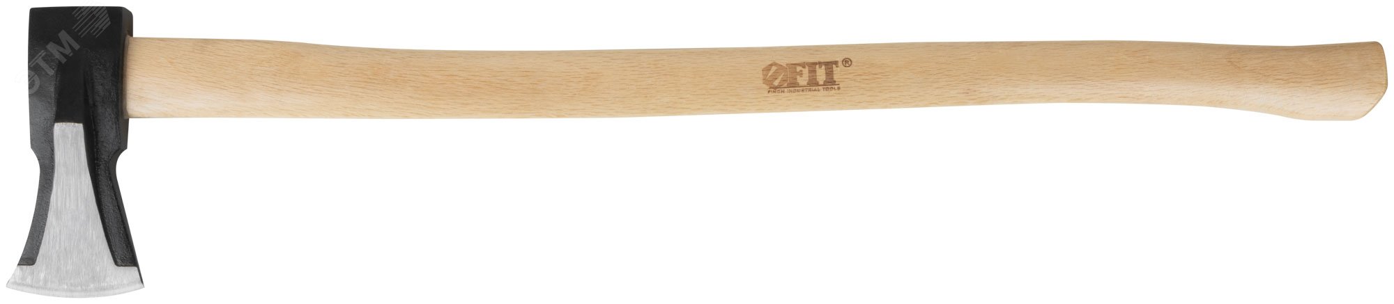 Изображение товара Топор-колун ушастый кованый с деревянной ручкой 2000 г