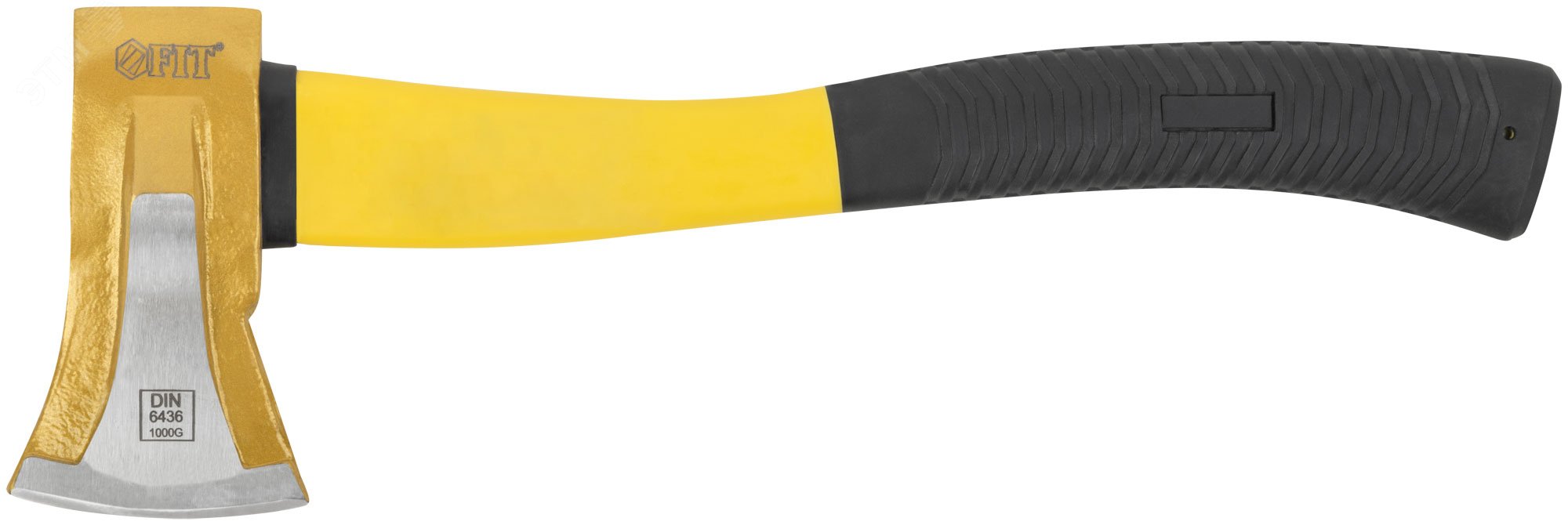 Изображение товара Топор-колун ''ушастый'' кованый, фиберглассовая ручка 1000 гр (шт)