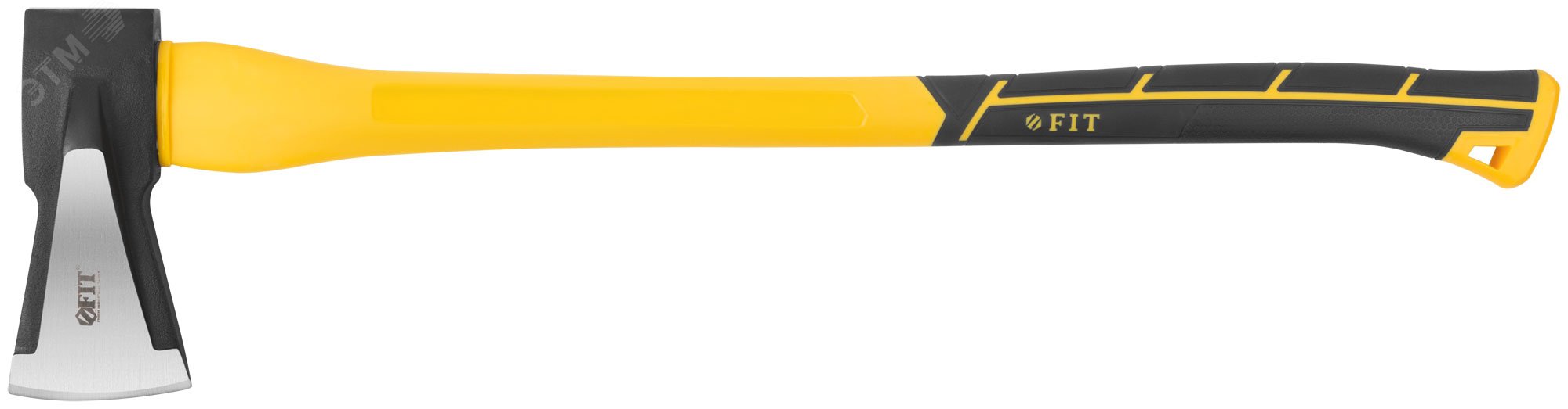 Изображение товара Профессиональный кованый топор-колун ушастый с фиберглассовой ручкой 800 мм Изображение товара Профессиональный кованый топор-колун ушастый с фиберглассовой ручкой 800 мм