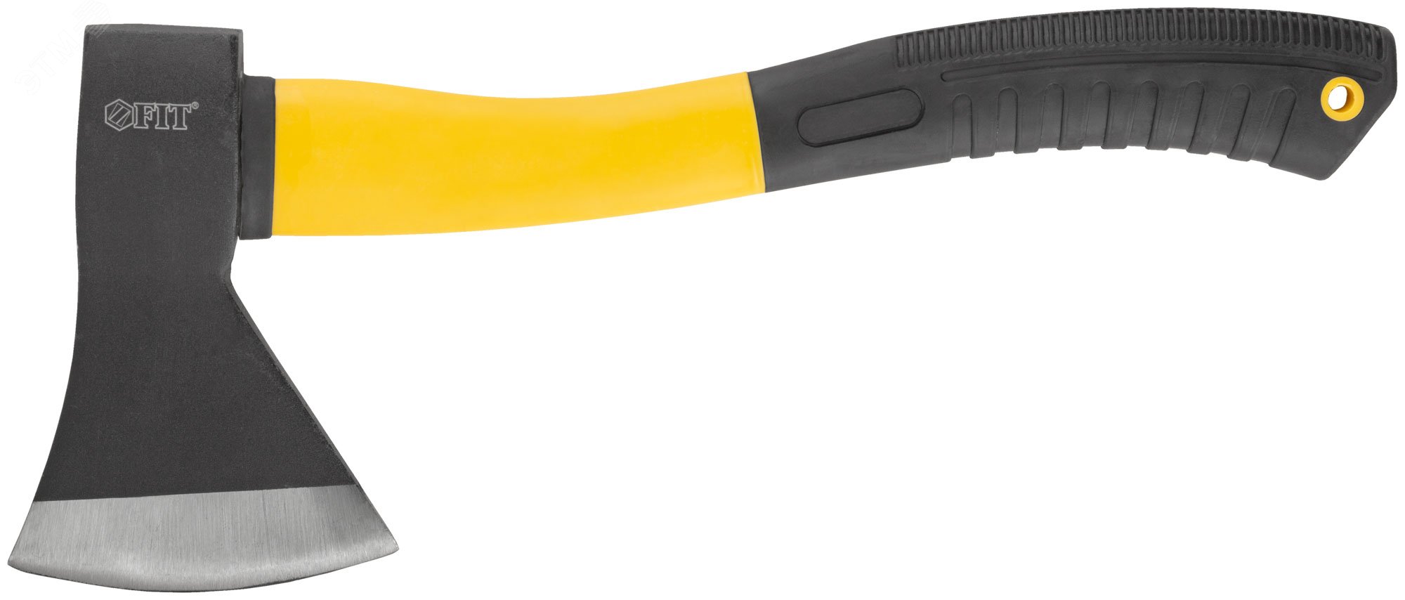 Изображение товара Топор кованая усиленная сталь с фиберглассовой ручкой 800 гр универсальный