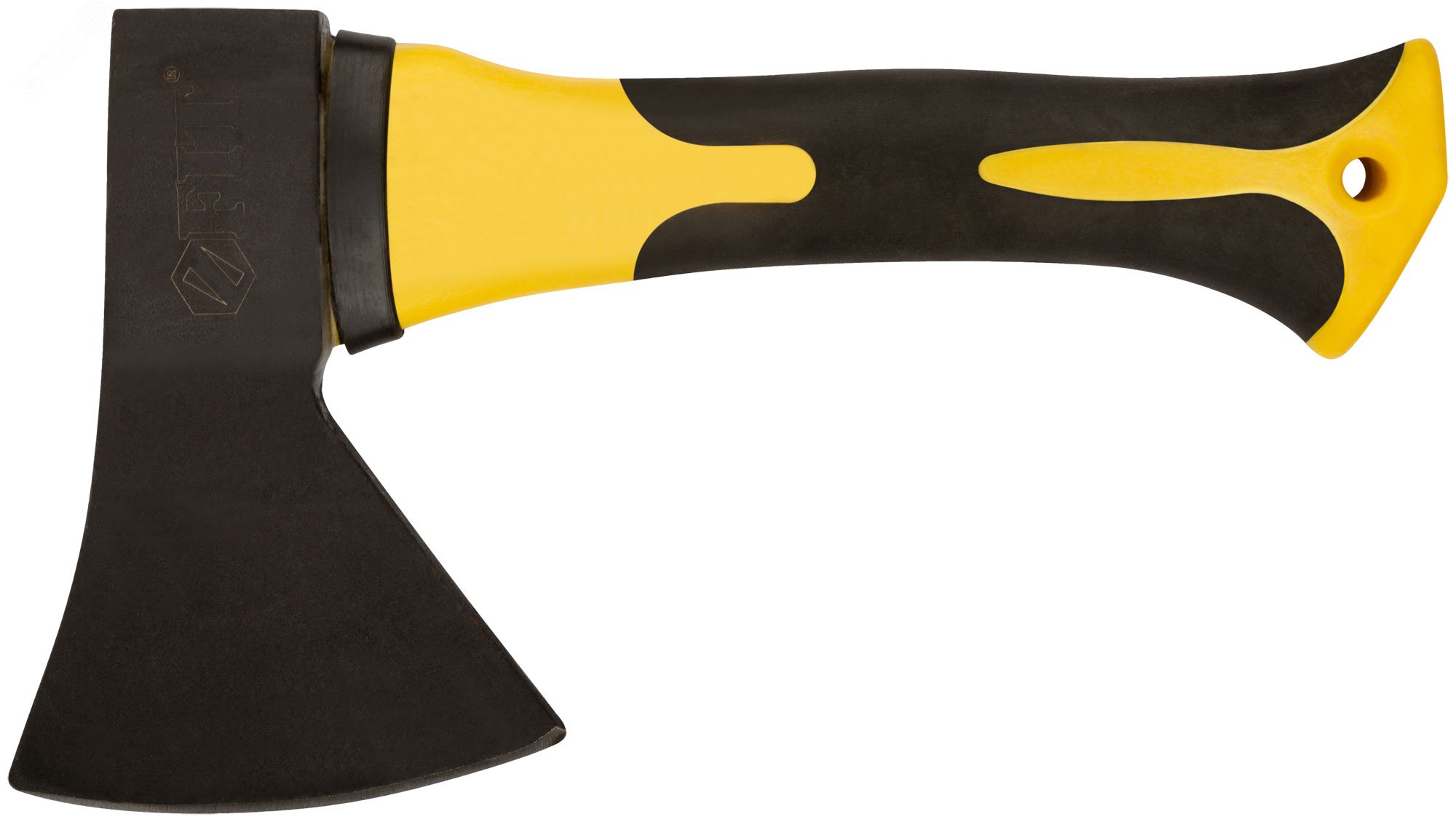 Изображение товара Топор туриста укороченный из кованой стали с фиберглассовой ручкой 600 г