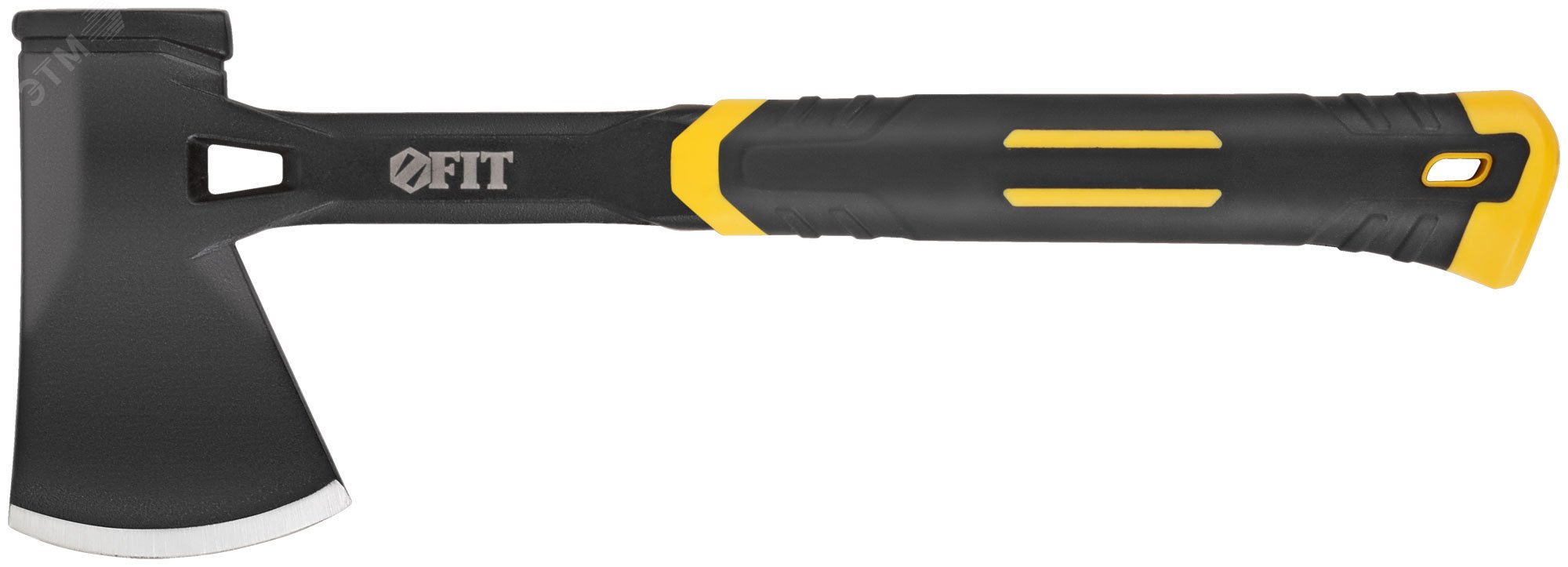 Изображение товара Туристический цельнометаллический топор Профи 600 г с противоскользящим покрытием