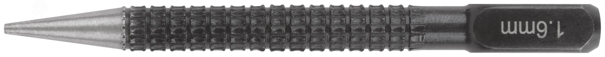 Изображение товара Бородок слесарный для пробивки отверстий, углеродистая сталь 1.6 мм (шт)