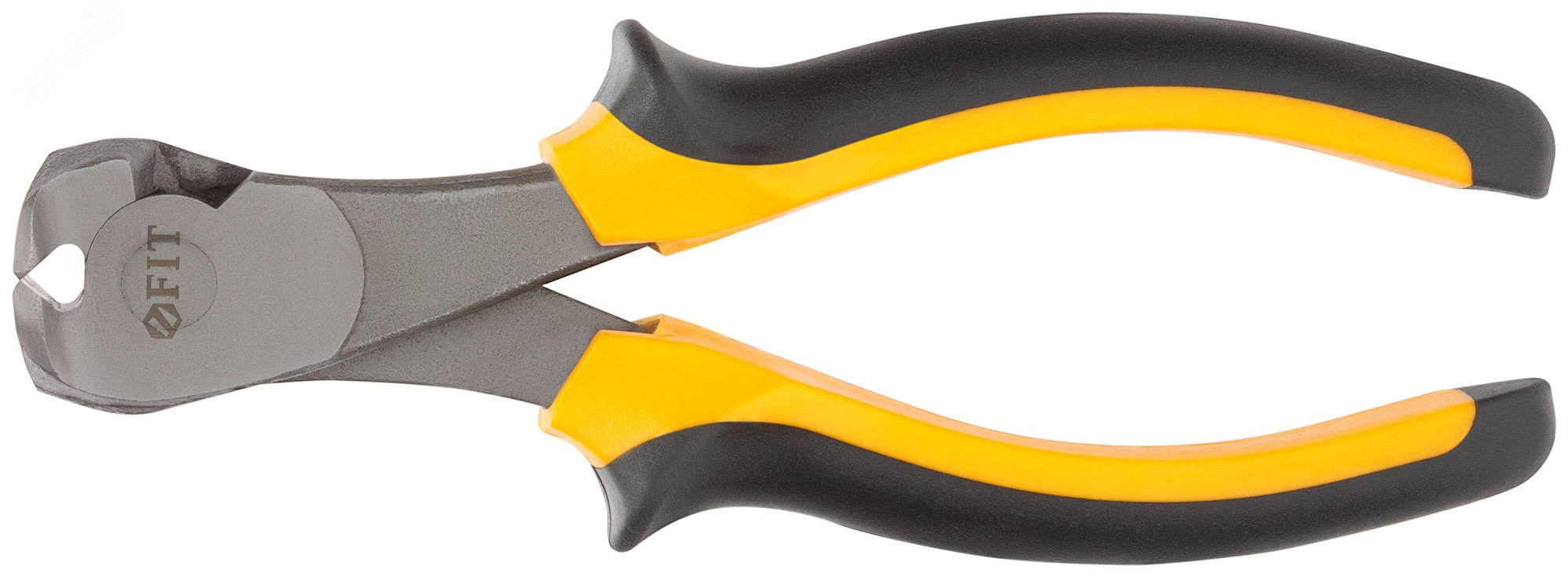 Изображение товара Кусачки торцевые ''Стайл'', мягкие прорезиненные черно-желтые ручки, молибденовое покрытие 160 мм (шт)