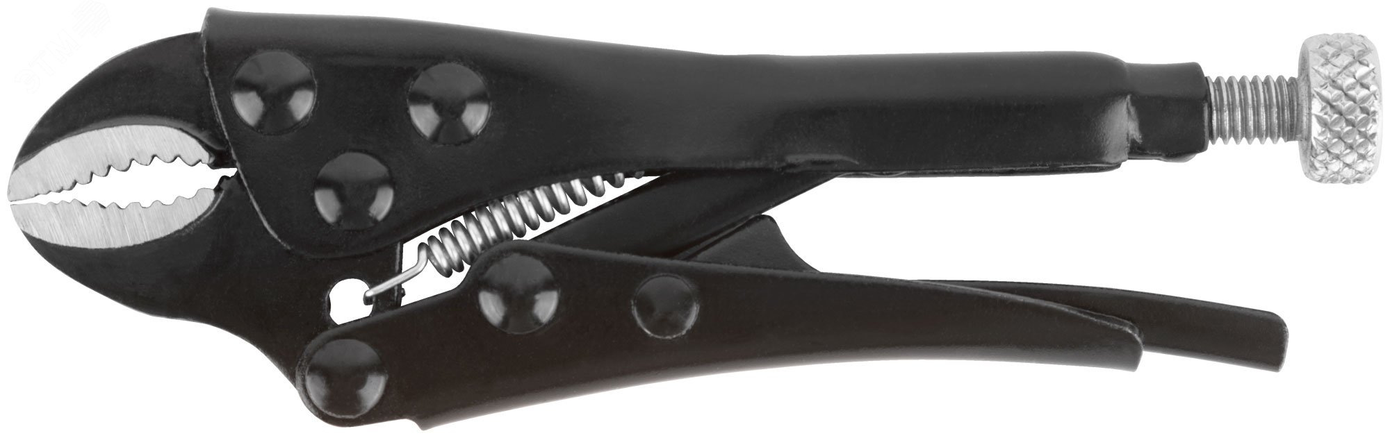 Изображение товара Зажим ручной с фиксатором тип WR черненый 100 мм (шт)