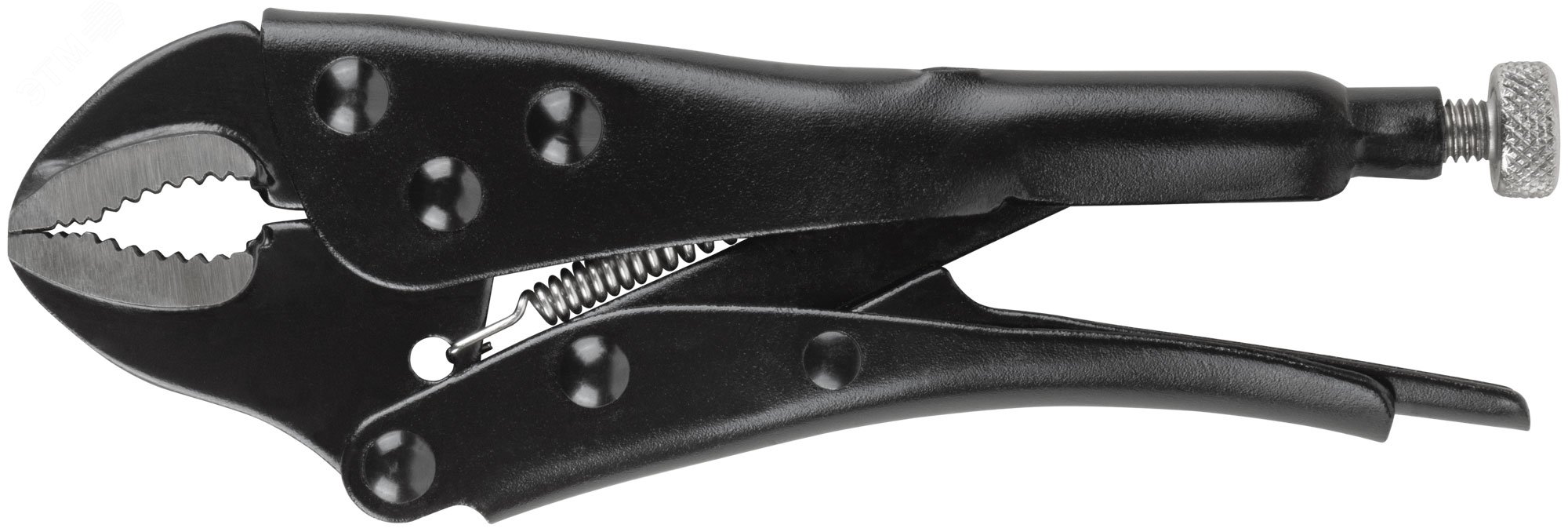 Изображение товара Зажим ручной с фиксатором тип WR черненый 125 мм (шт)