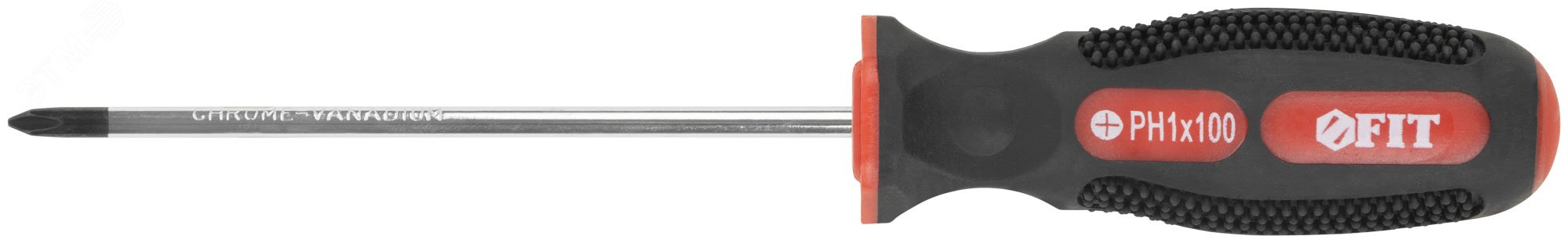 Изображение товара Отвертка универсал из сталь CRV с магнитным наконечником ПРОФИ РН1 4х100 мм