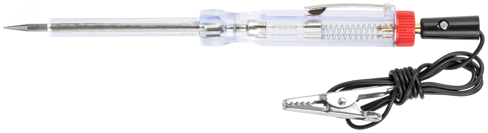 Изображение товара Автотестер пробник автомобильный пластиковый корпус 6-24 В для диагностики электросетей Изображение товара Автотестер пробник автомобильный пластиковый корпус 6-24 В для диагностики электросетей