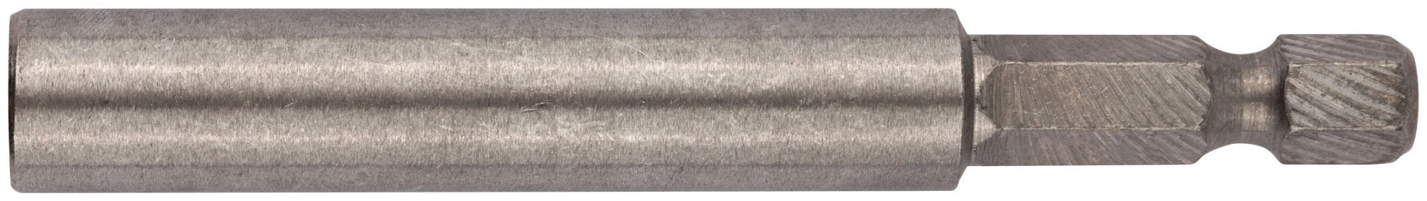 Изображение товара Адаптер для бит магнитный с кольцом, цельнометаллический, нержавеющая сталь 73 мм (шт)