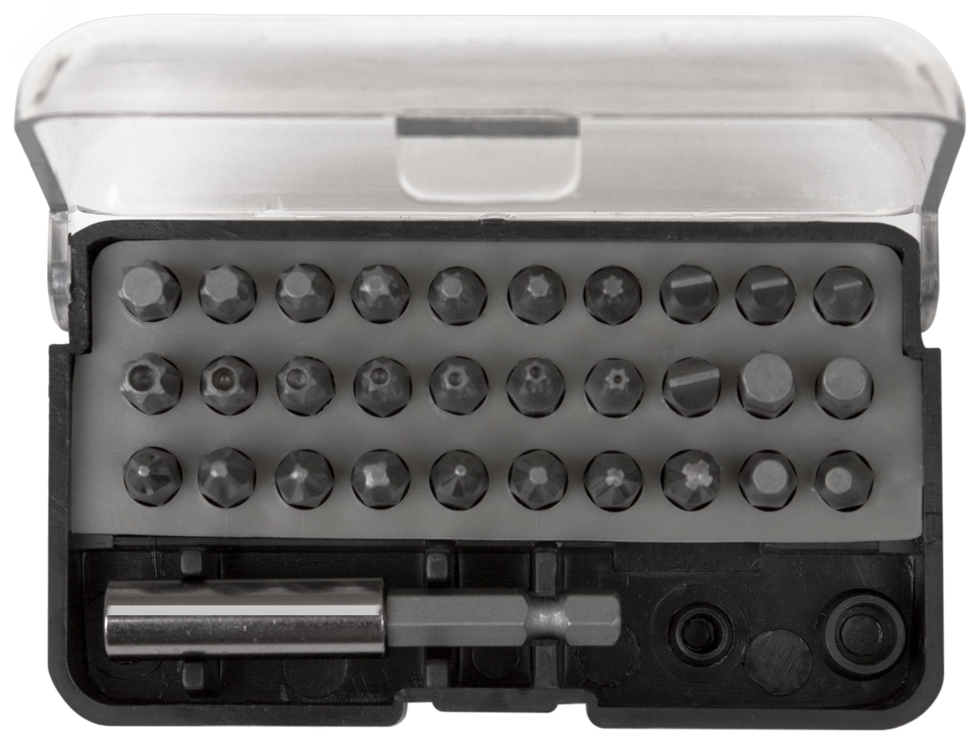 Изображение товара Набор бит FIT IT 31 шт с адаптором из хром-ванадиевой стали