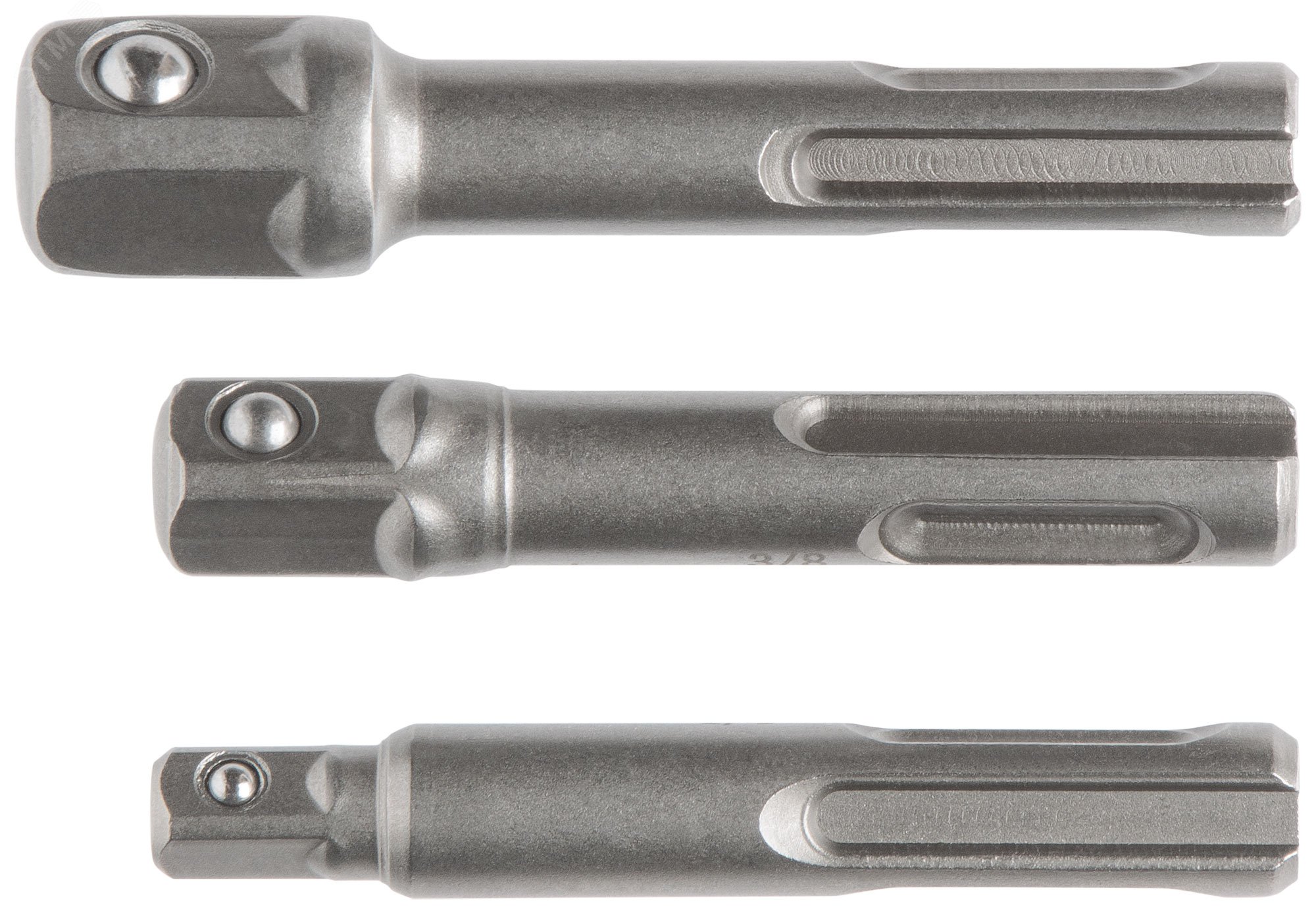 Изображение товара Набор адаптеров под головки SDS+ 3 шт легированная сталь FIT